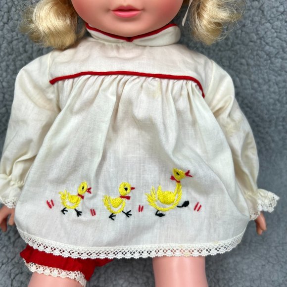 Smartypants Doll 18" Talking Baby Girl Toy Figure Blonde 1971 Topper Vintage 3 - Picture 10 of 12